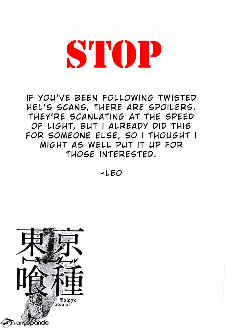 Read Tokyo Ghoul En Manga Online