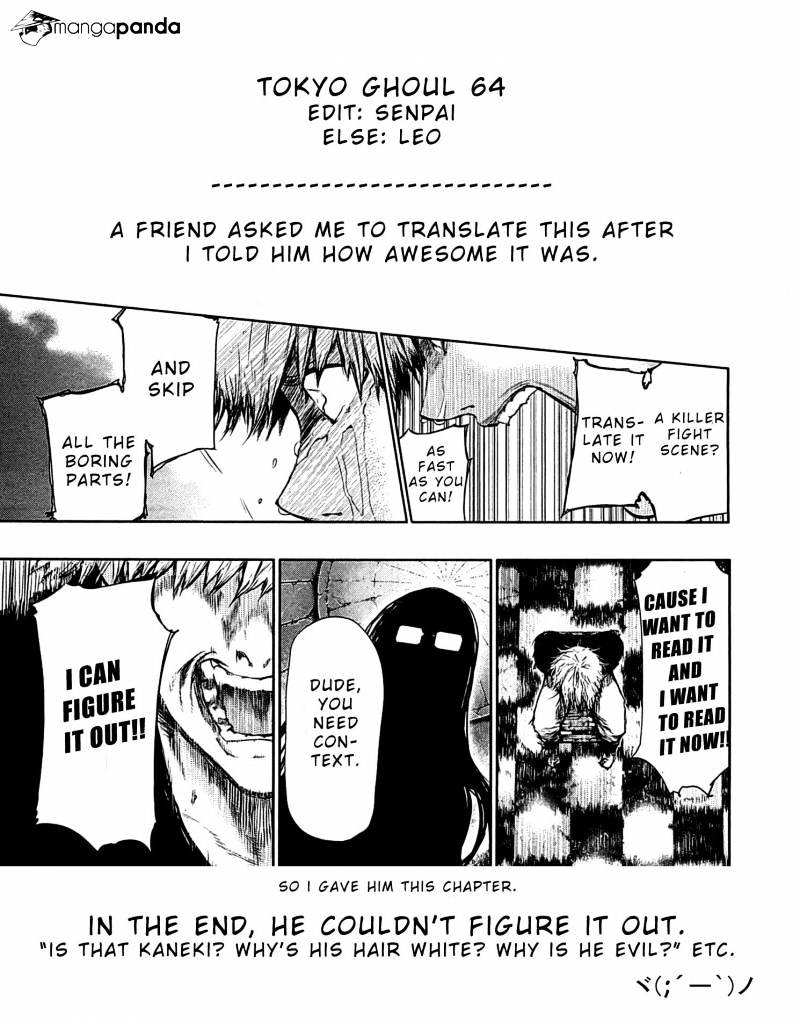 Read Tokyo Ghoul En Manga Online