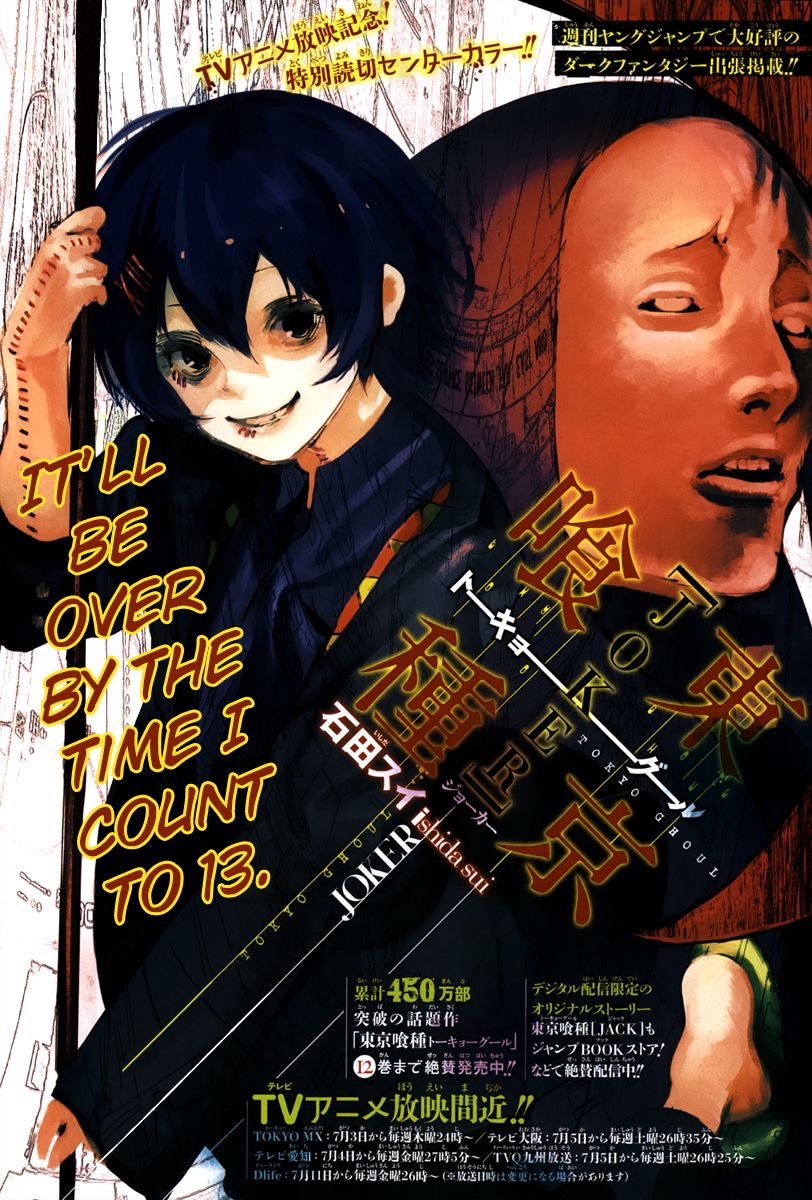 Read Tokyo Ghoul En Manga Online