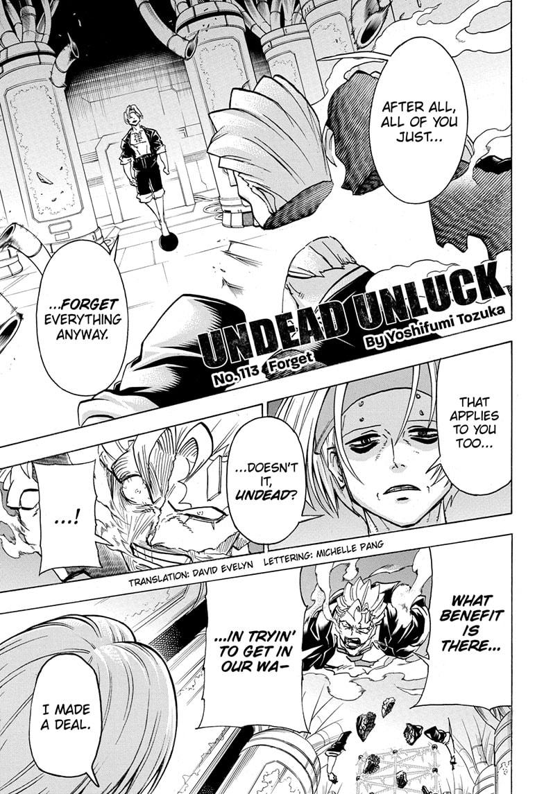 Read Undead Unluck En Manga Online