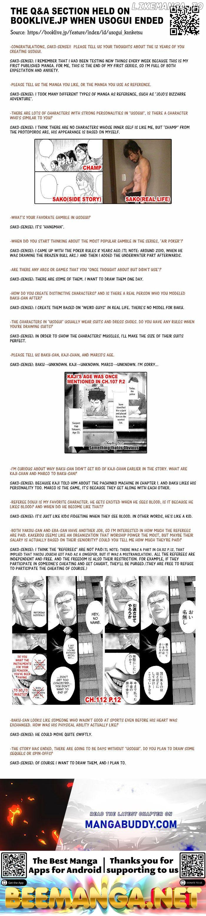 Read Usogui En Manga Online
