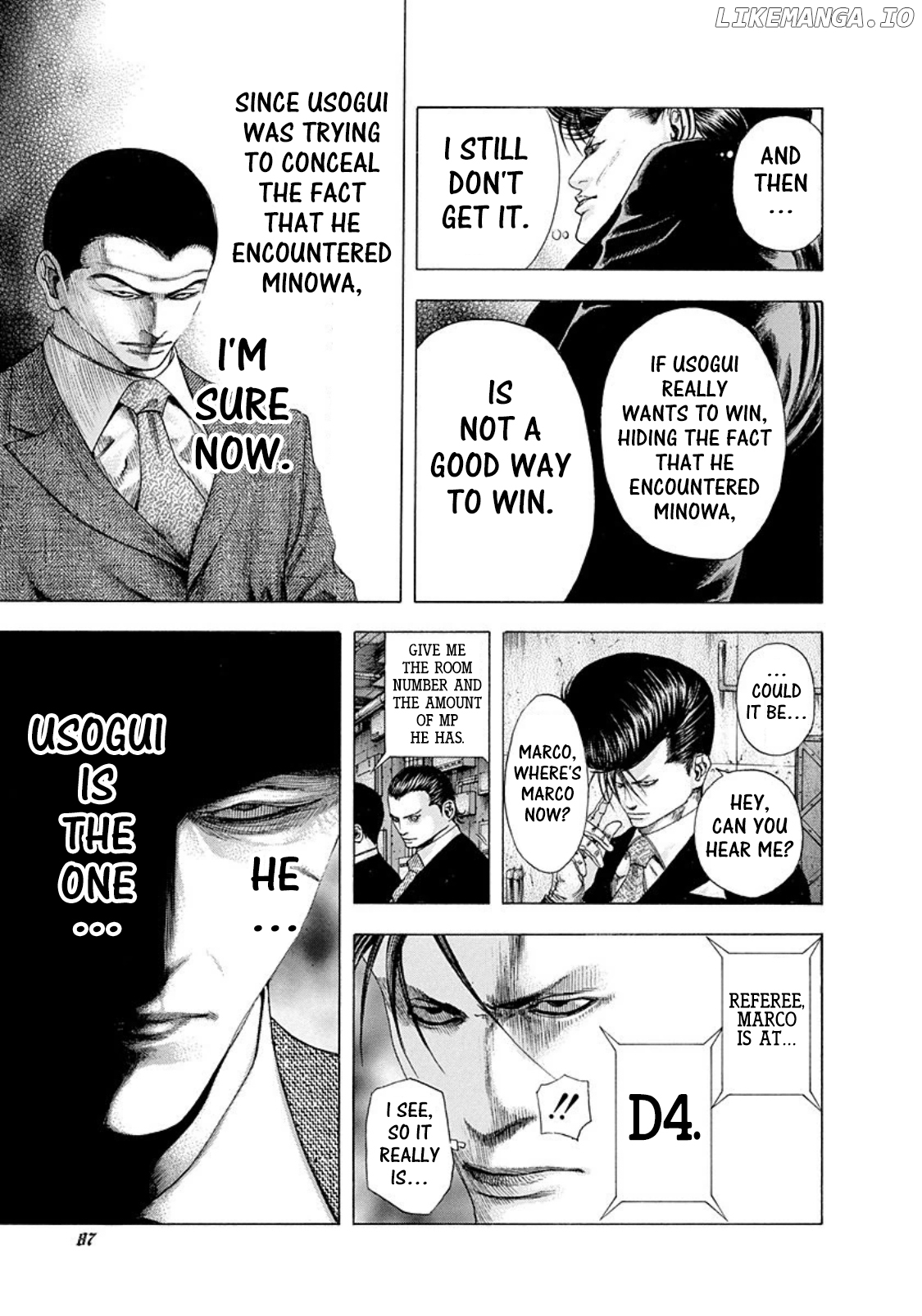 Read Usogui En Manga Online