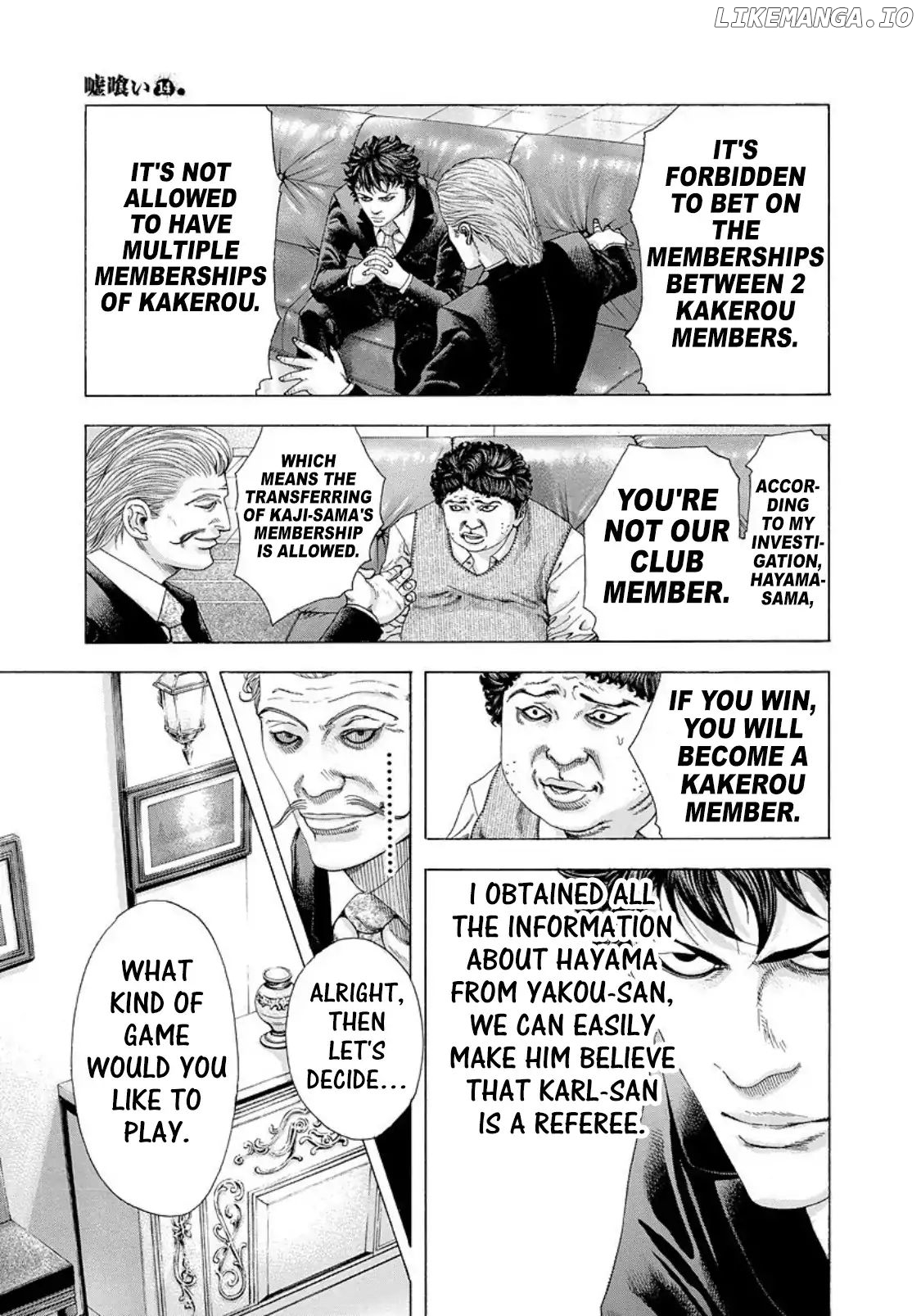 Read Usogui En Manga Online