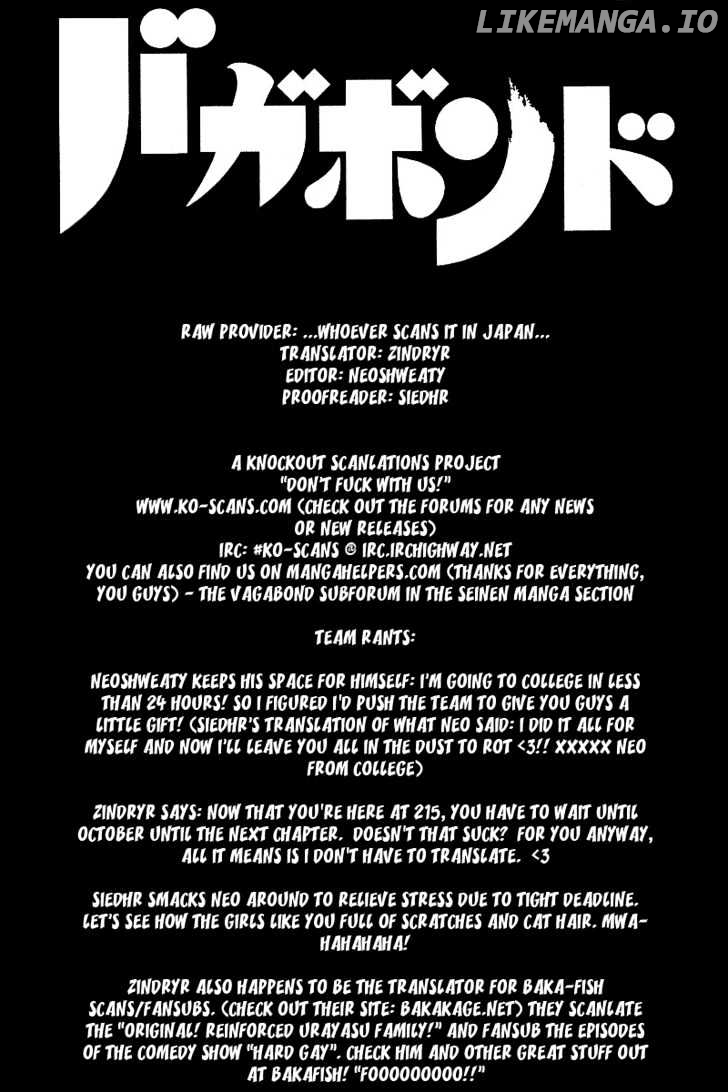Read Vagabond En Manga Online