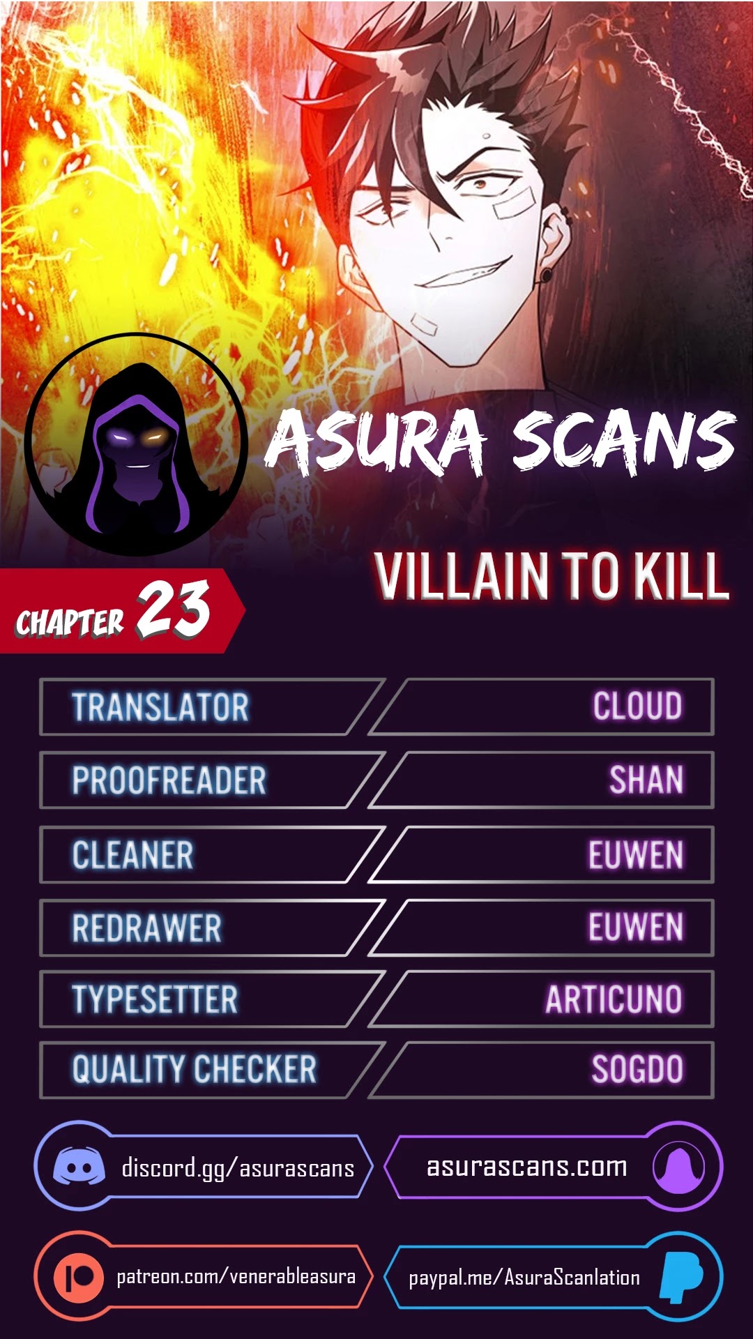Read Villain to Kill En Manga Online