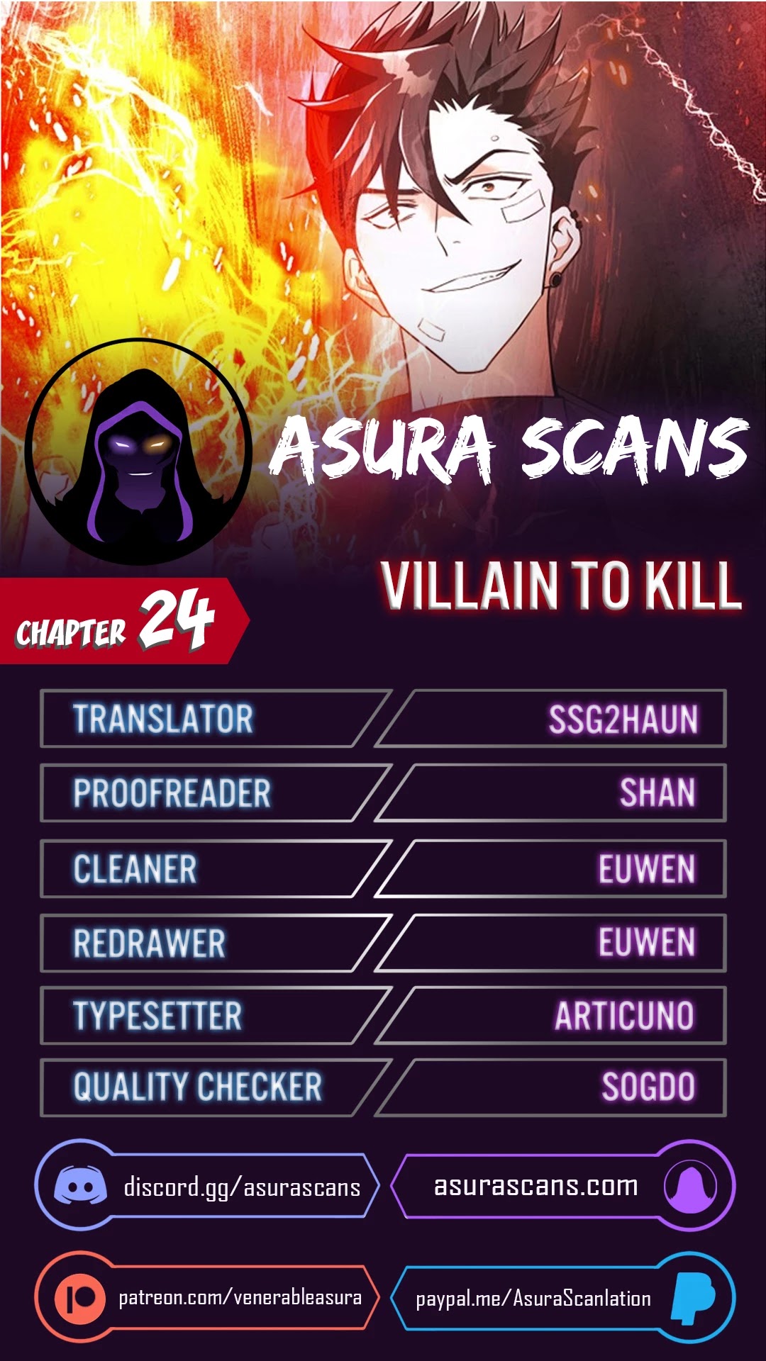 Read Villain to Kill En Manga Online