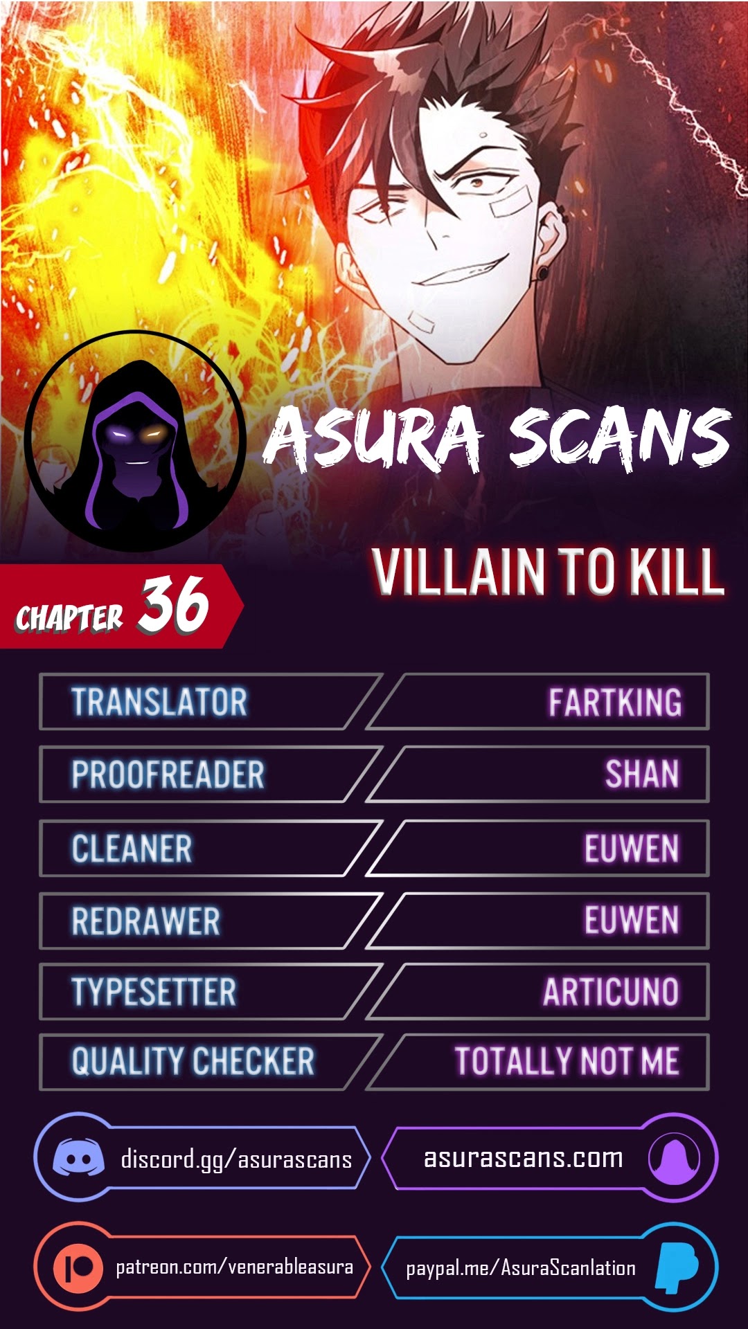 Read Villain to Kill En Manga Online