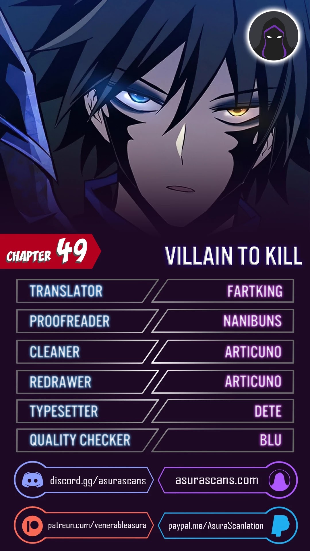 Read Villain to Kill En Manga Online