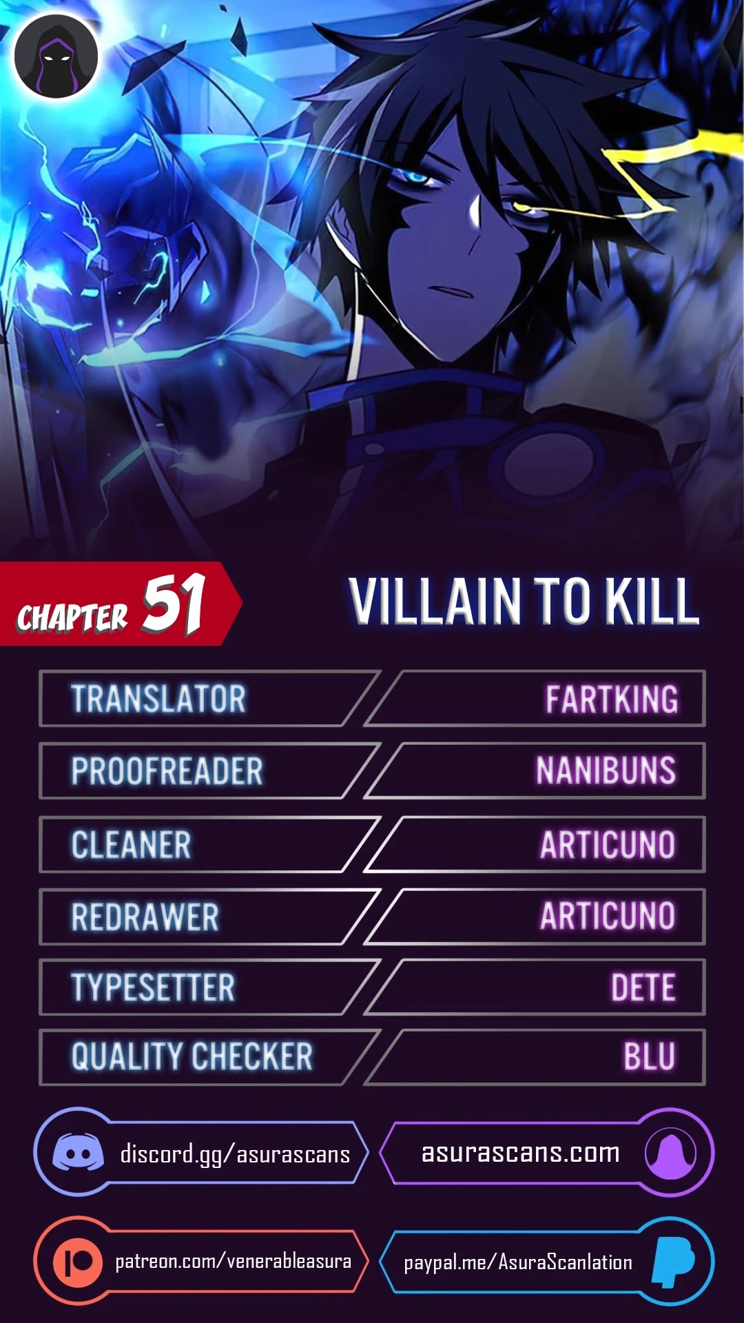 Read Villain to Kill En Manga Online