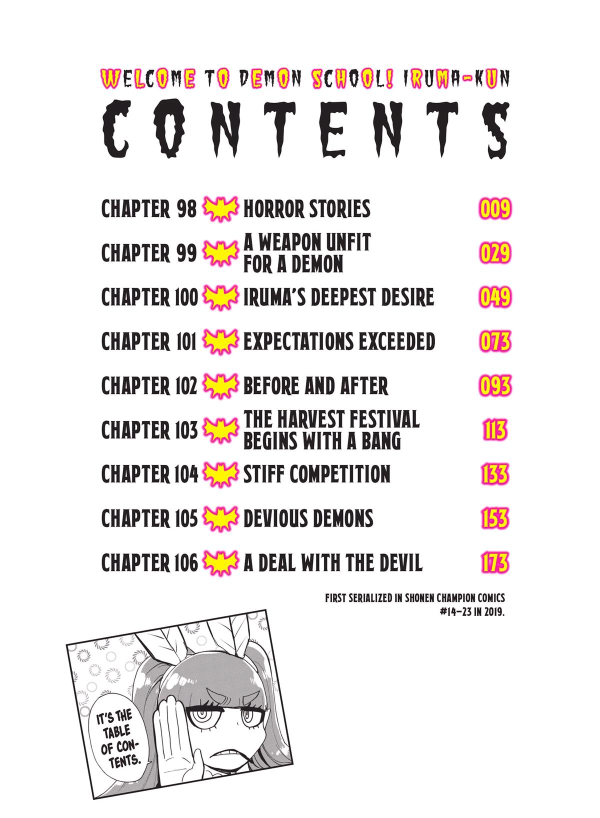 Read Welcome to Demon School En Manga Online