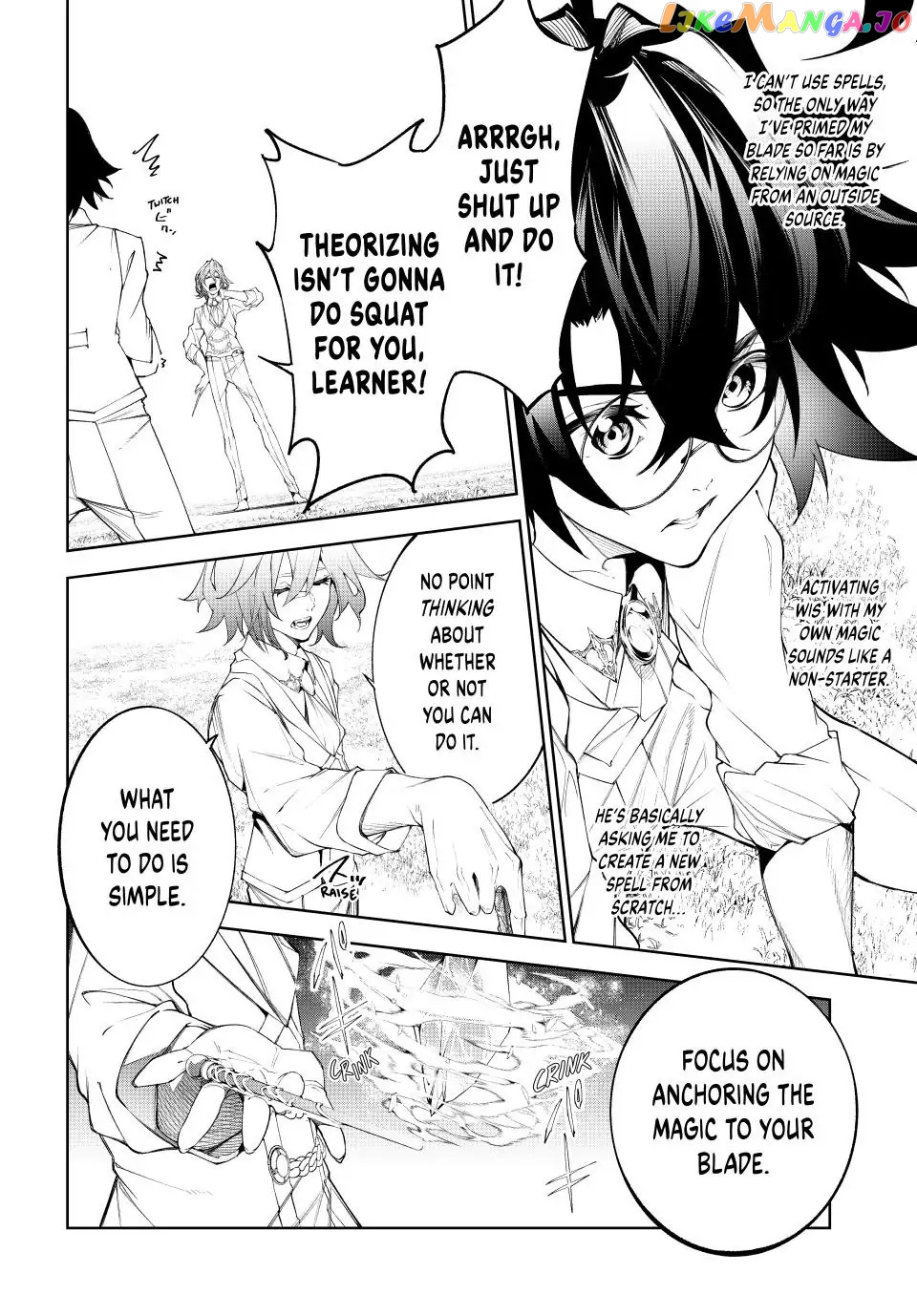 Read Wistoria Wand and Sword En Manga Online
