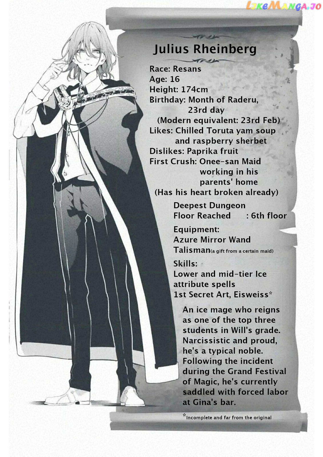 Read Wistoria Wand and Sword En Manga Online