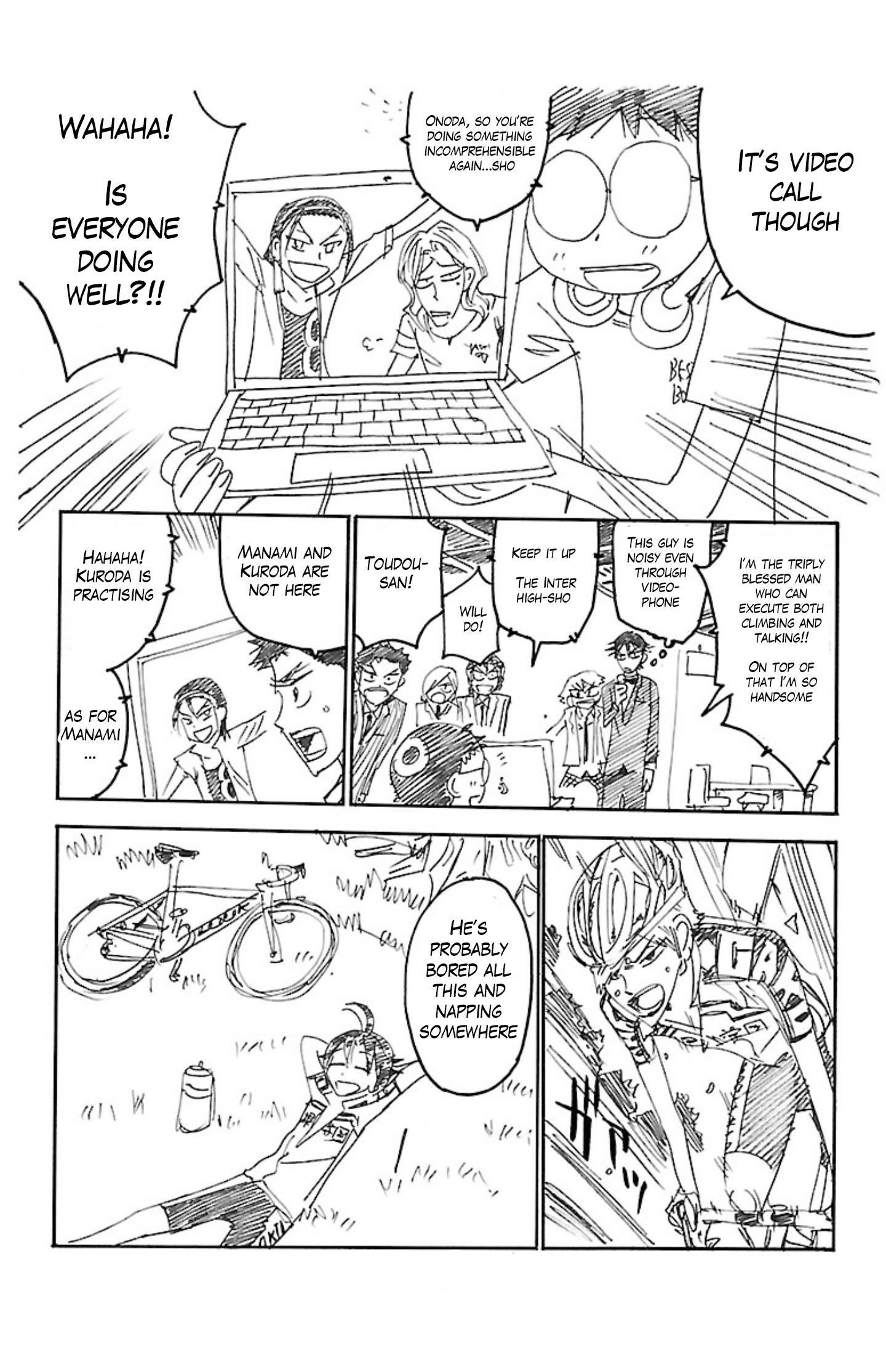 Read Yowamushi Pedal En Manga Online