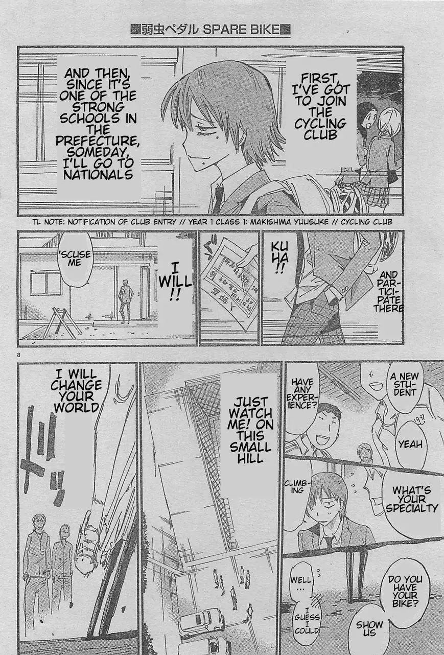 Read Yowamushi Pedal En Manga Online