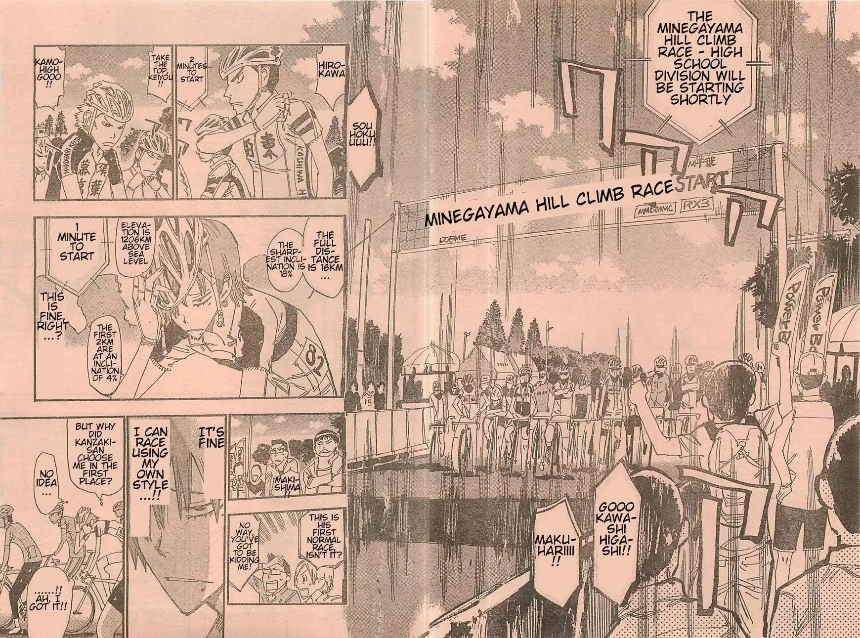 Read Yowamushi Pedal En Manga Online