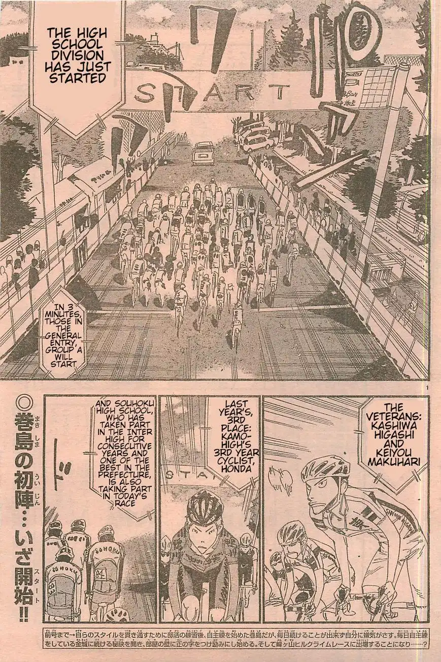 Read Yowamushi Pedal En Manga Online