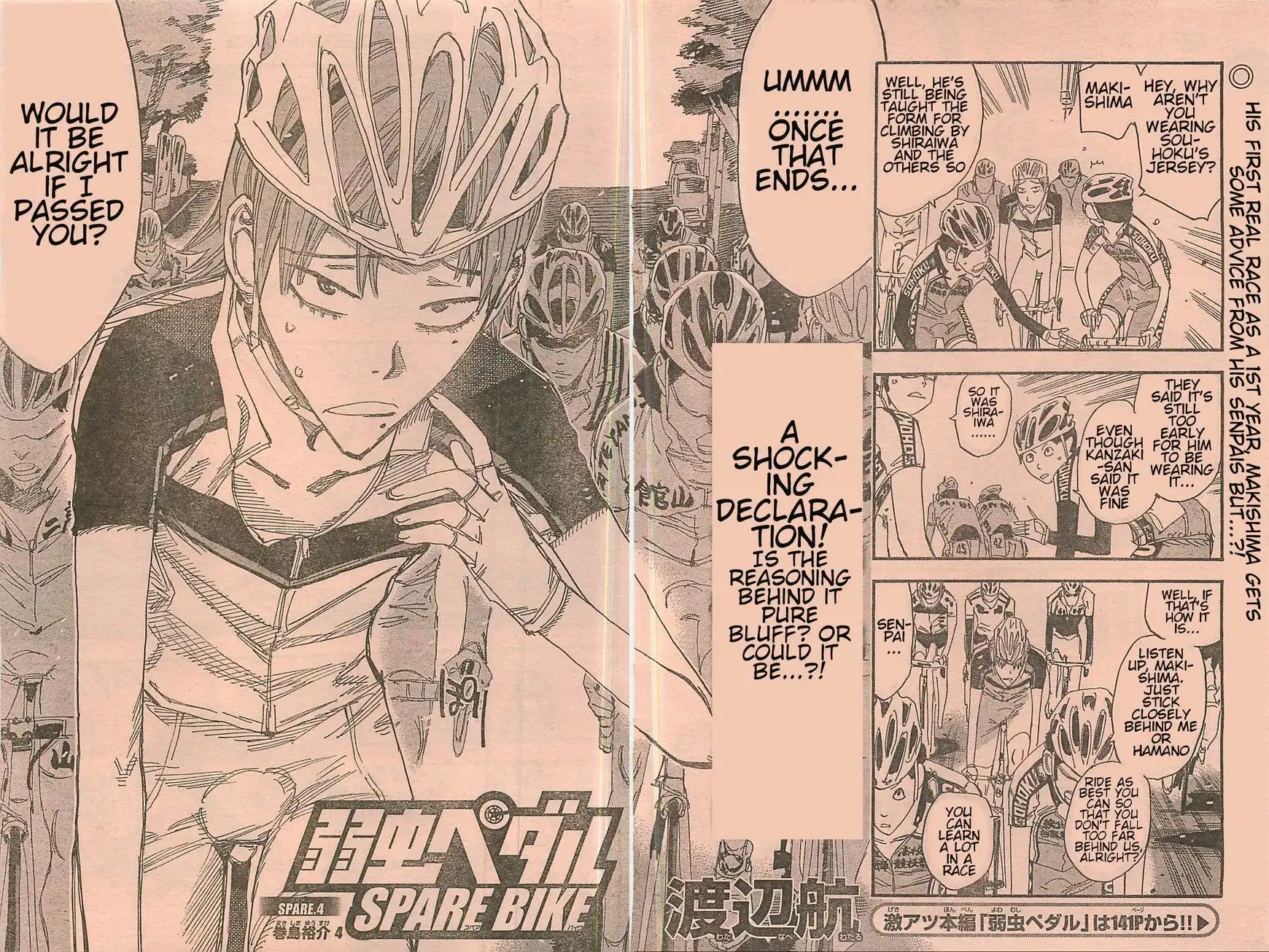 Read Yowamushi Pedal En Manga Online