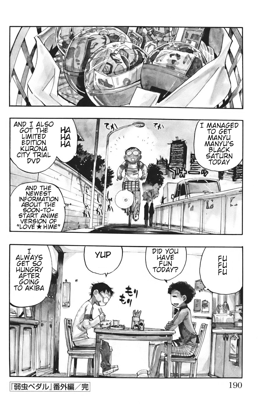 Read Yowamushi Pedal En Manga Online
