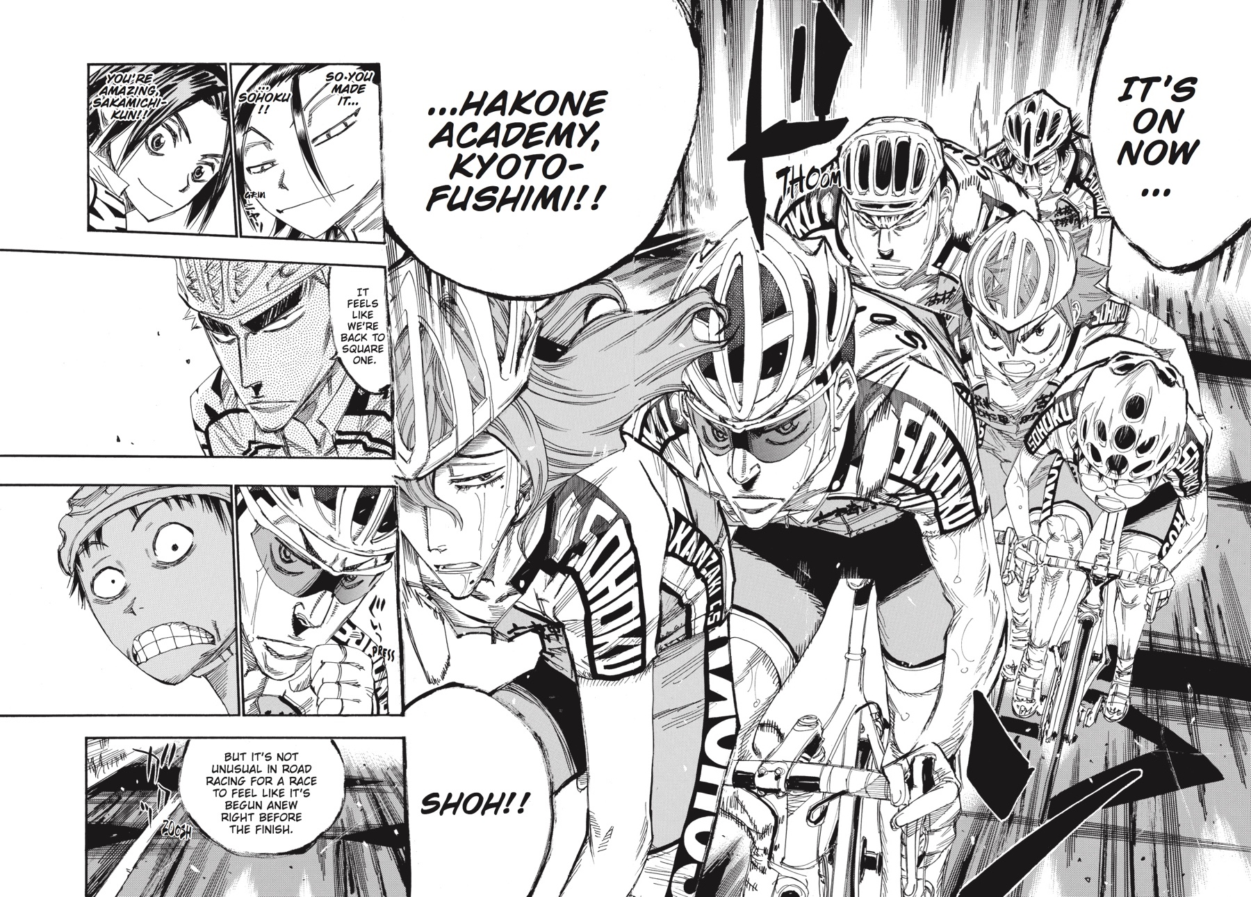 Read Yowamushi Pedal En Manga Online