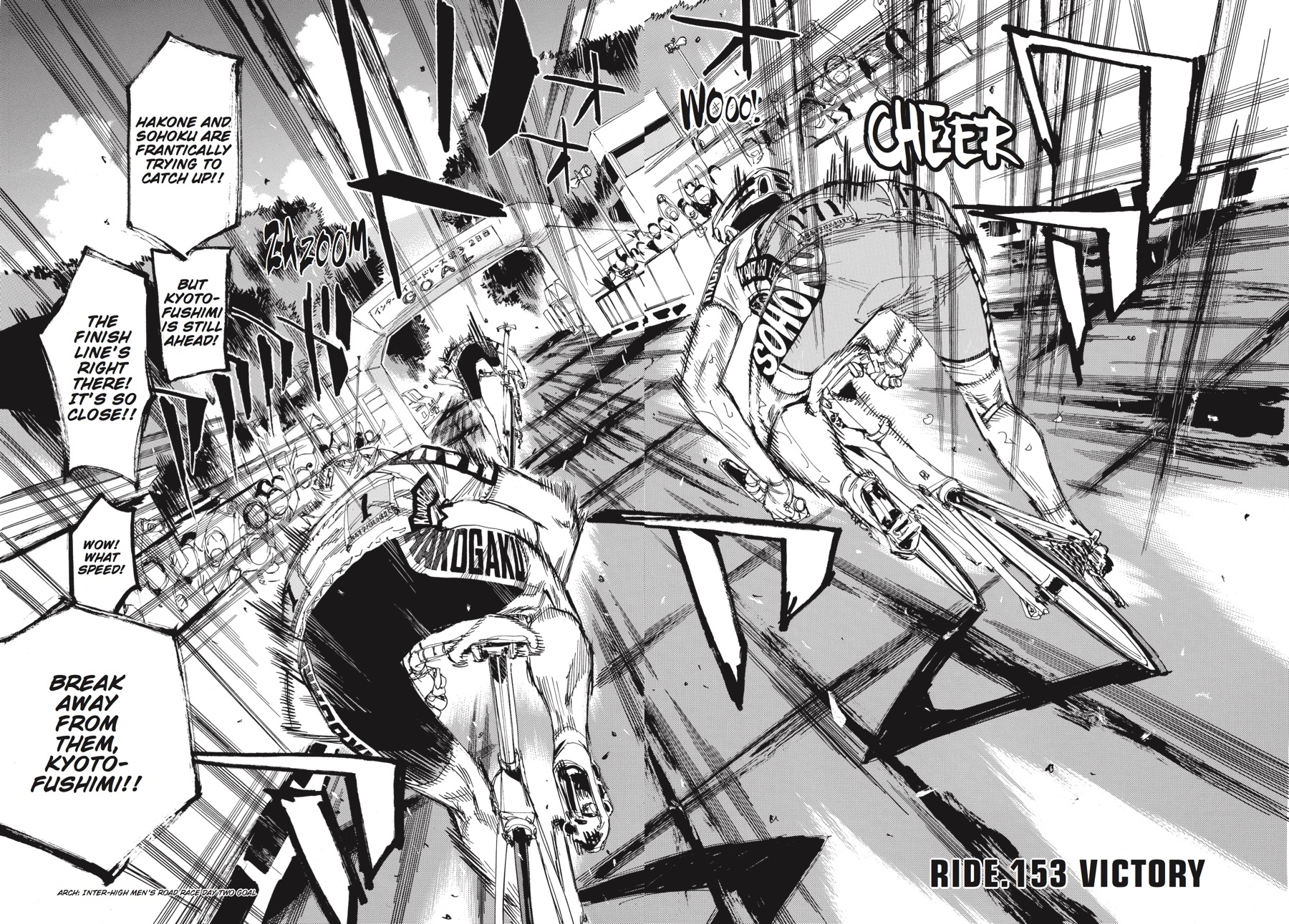 Read Yowamushi Pedal En Manga Online