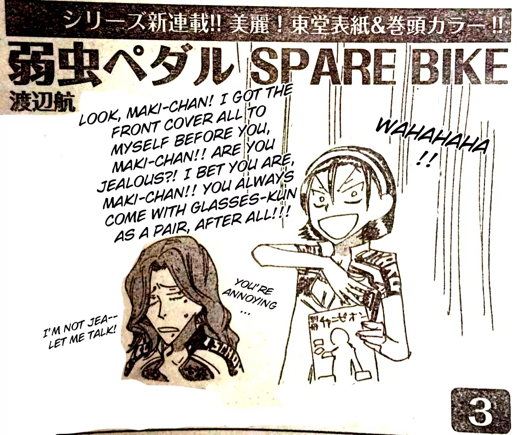 Read Yowamushi Pedal En Manga Online