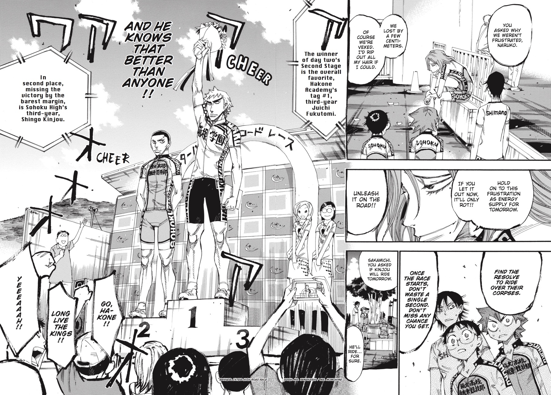 Read Yowamushi Pedal En Manga Online