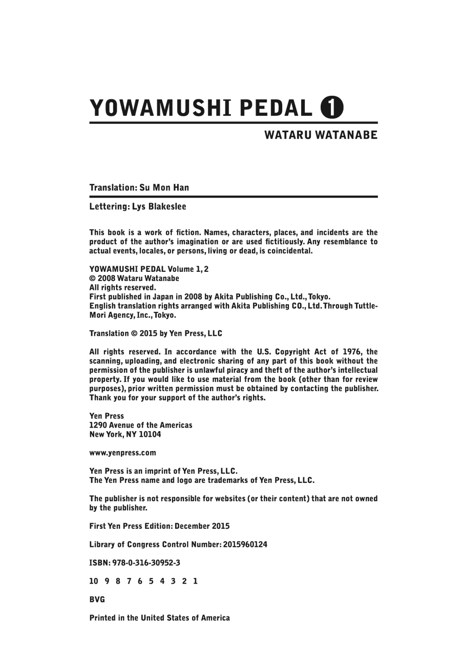 Read Yowamushi Pedal En Manga Online