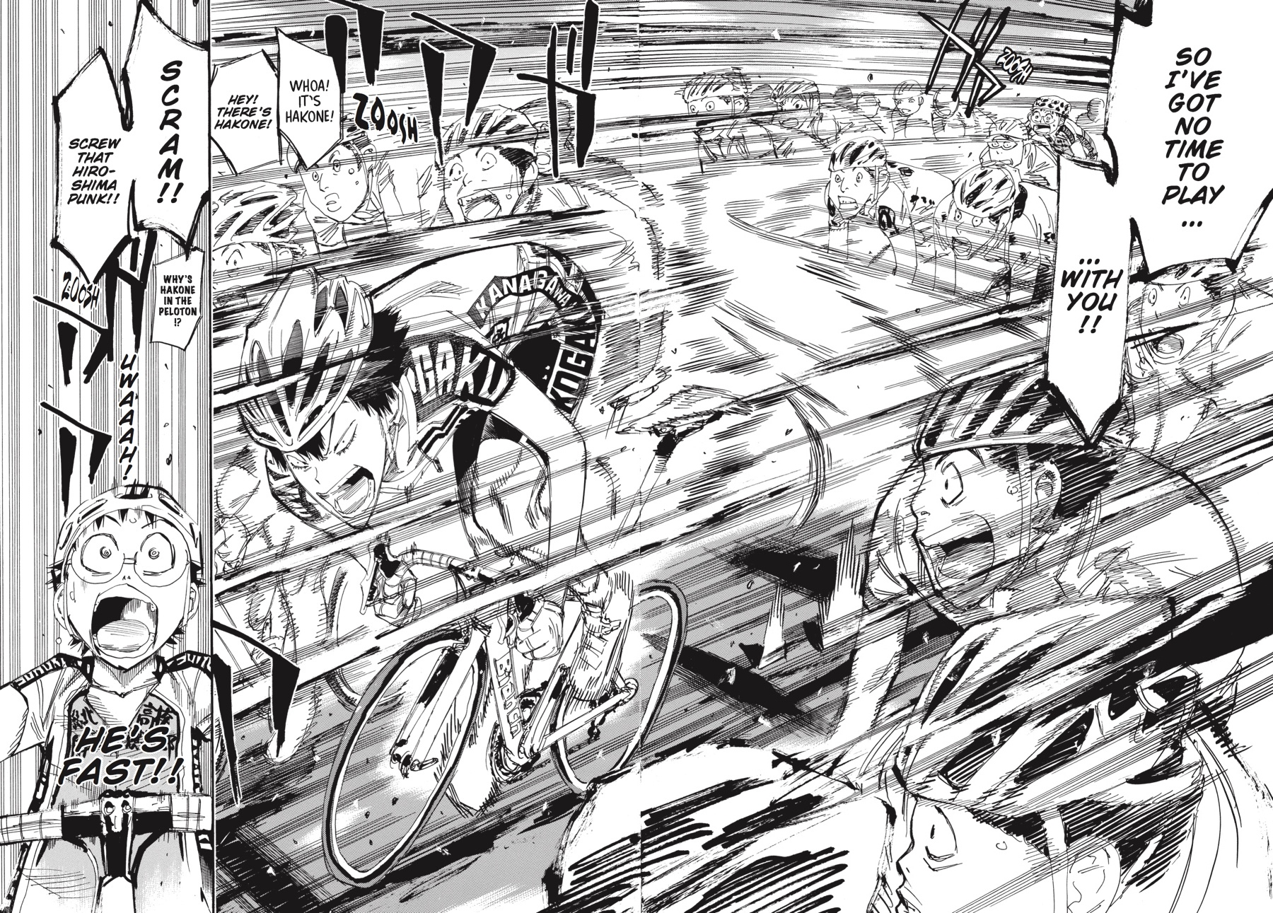 Read Yowamushi Pedal En Manga Online