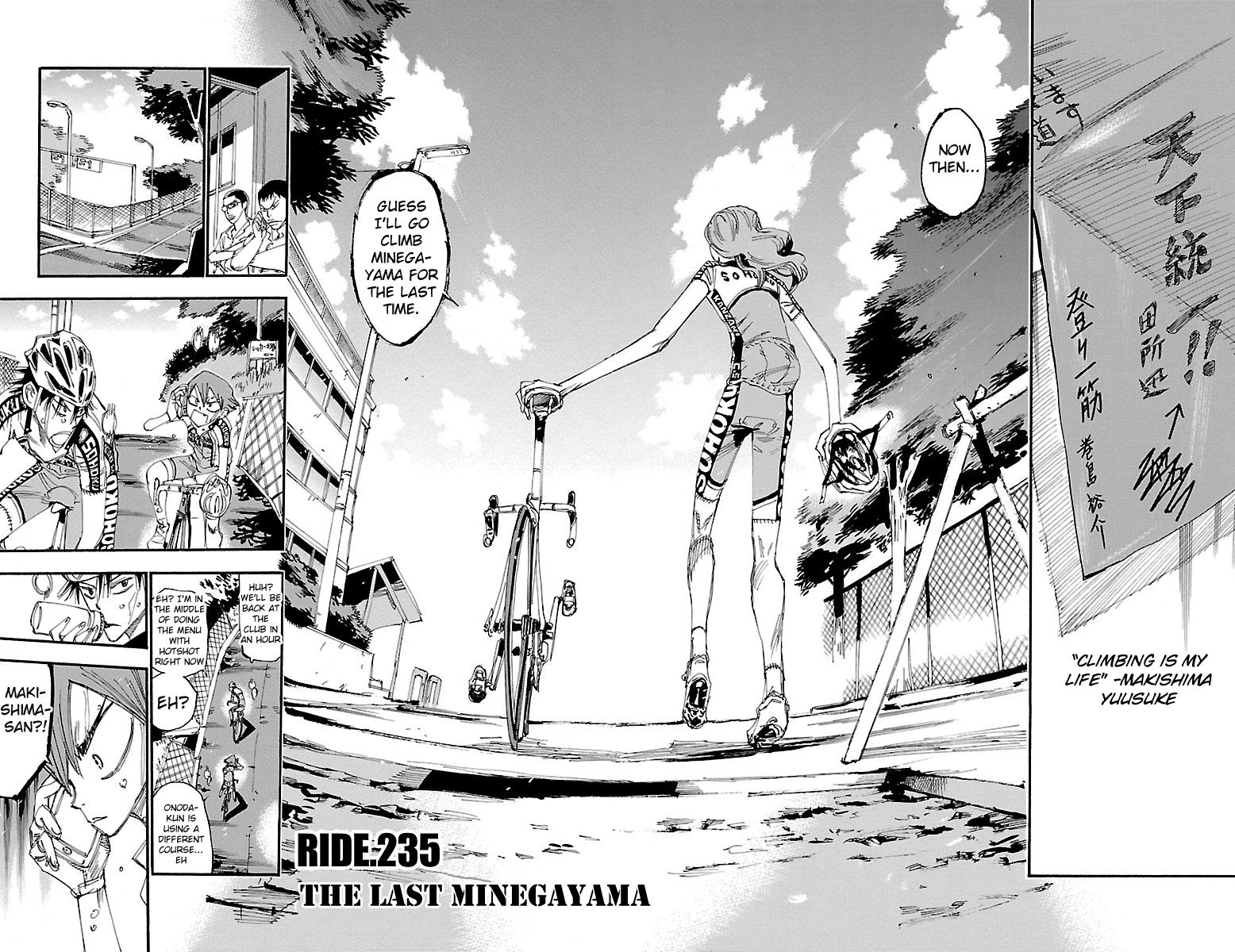 Read Yowamushi Pedal En Manga Online