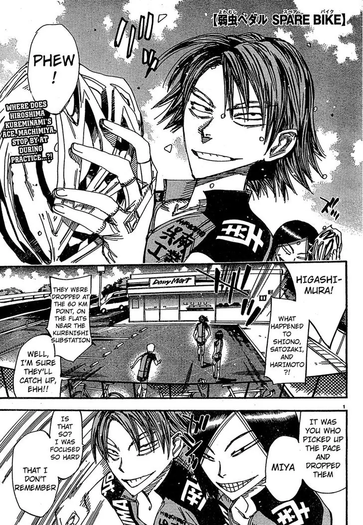 Read Yowamushi Pedal En Manga Online