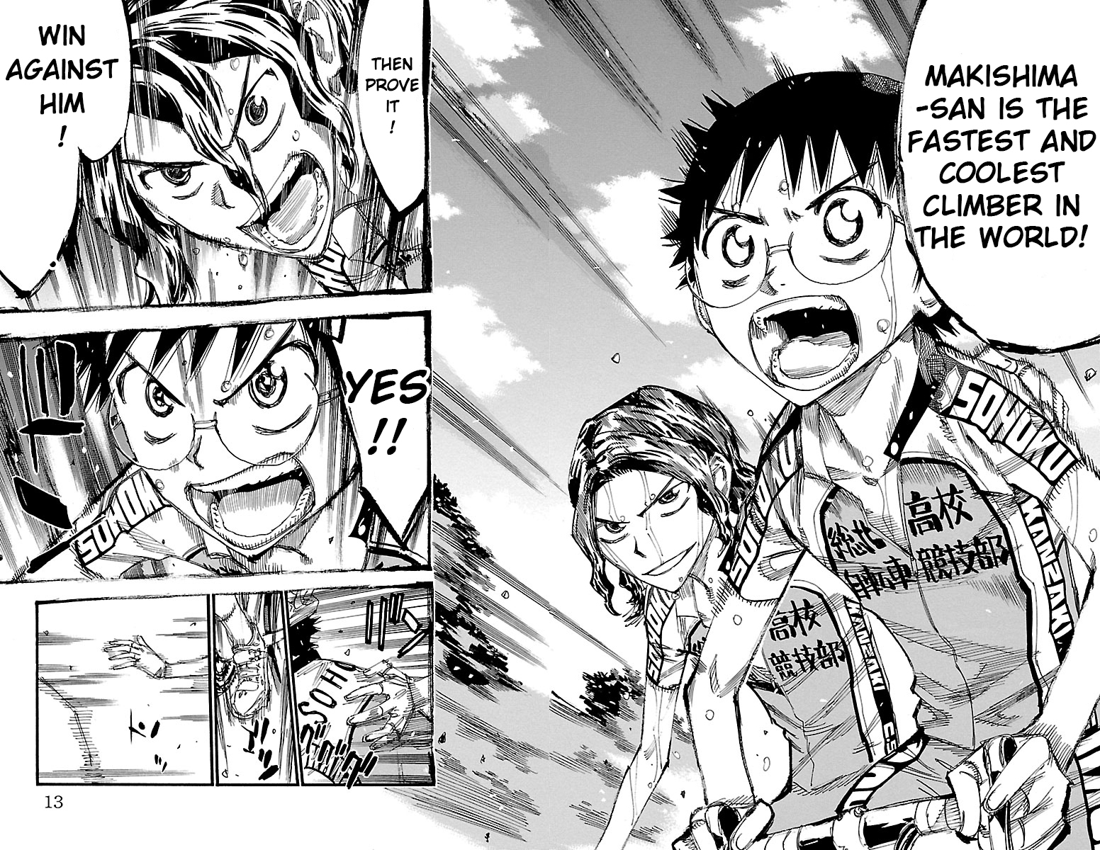 Read Yowamushi Pedal En Manga Online
