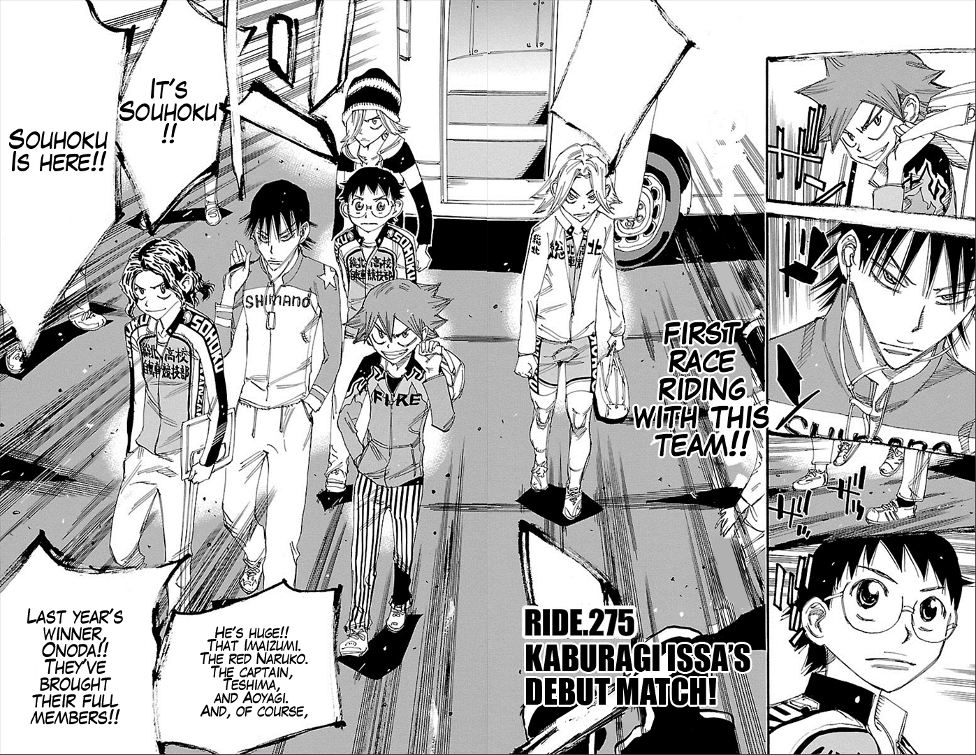 Read Yowamushi Pedal En Manga Online