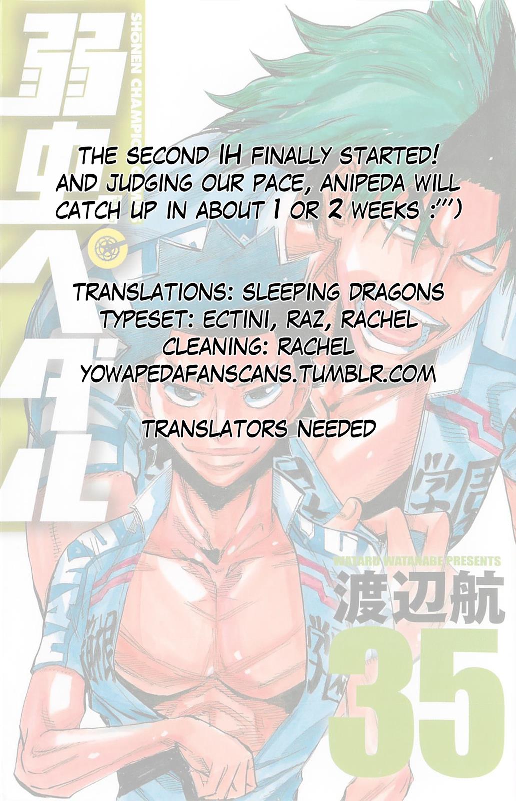 Read Yowamushi Pedal En Manga Online