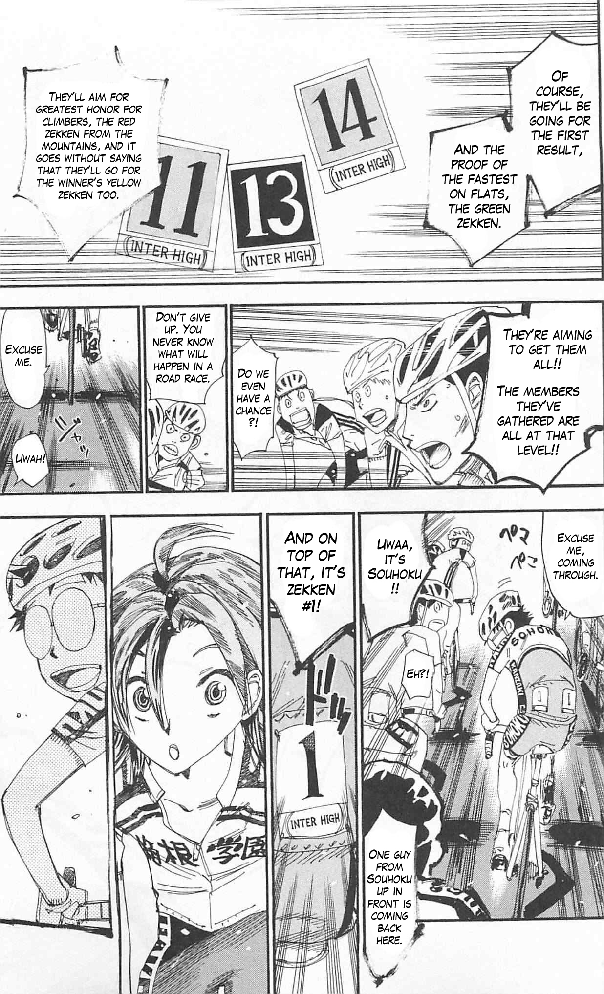 Read Yowamushi Pedal En Manga Online