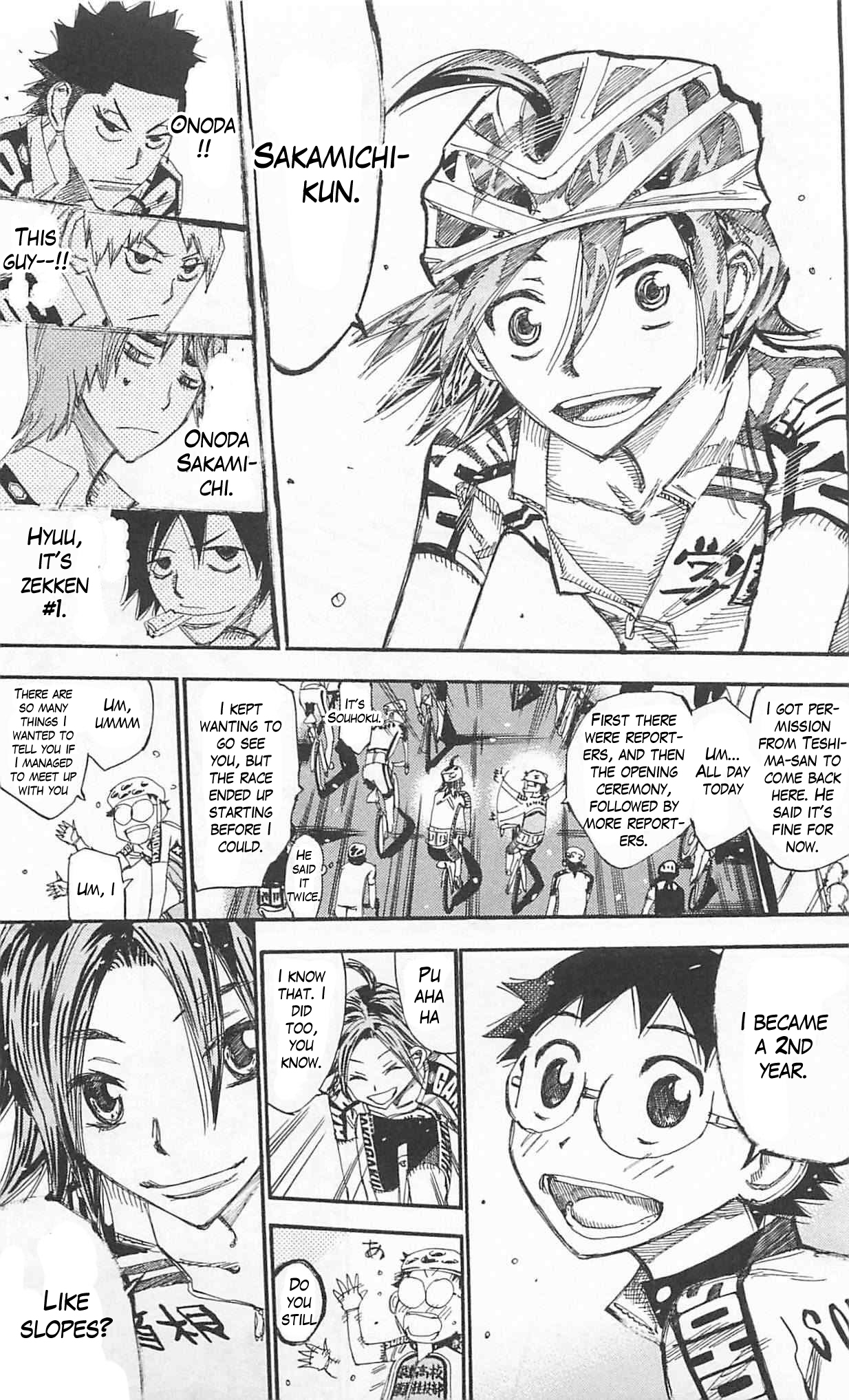 Read Yowamushi Pedal En Manga Online
