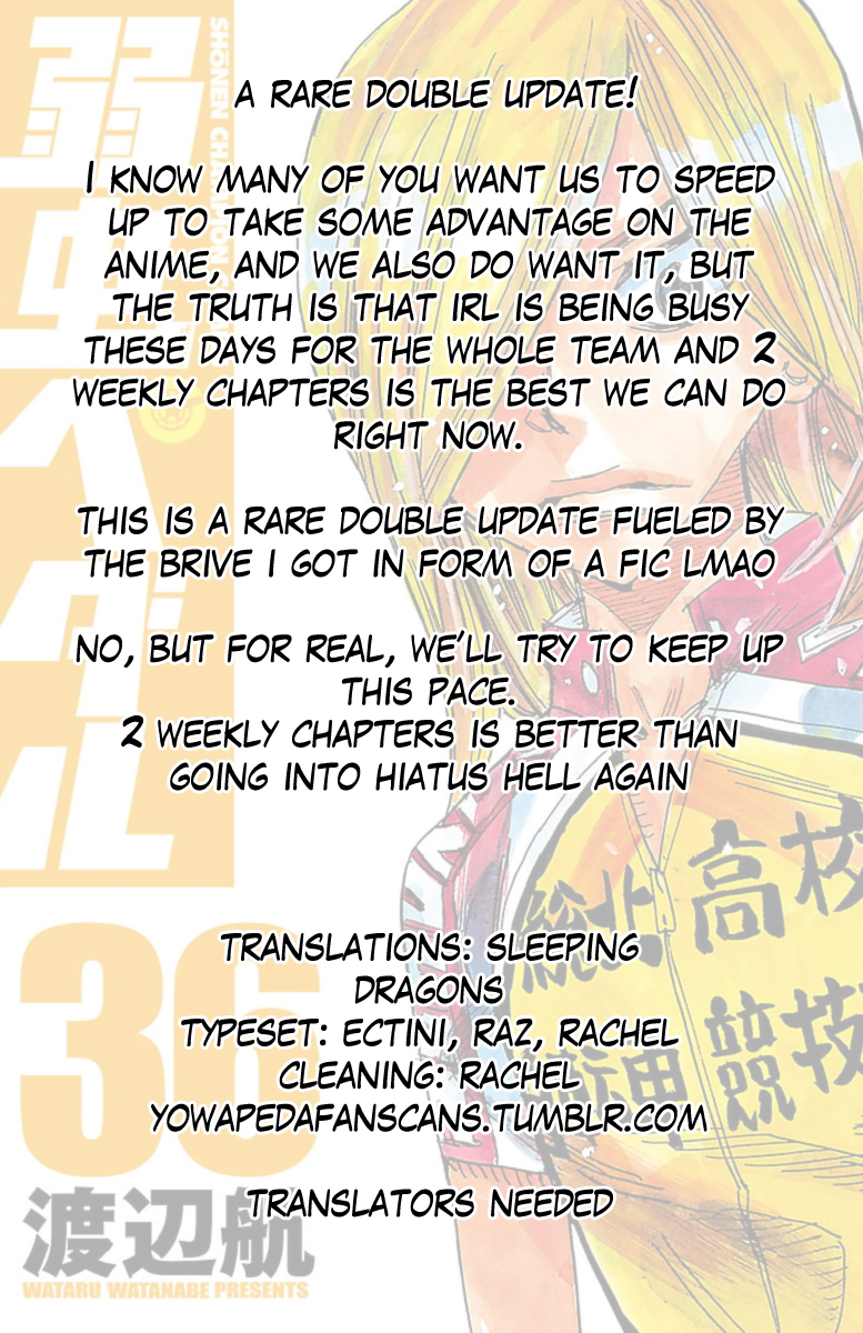 Read Yowamushi Pedal En Manga Online