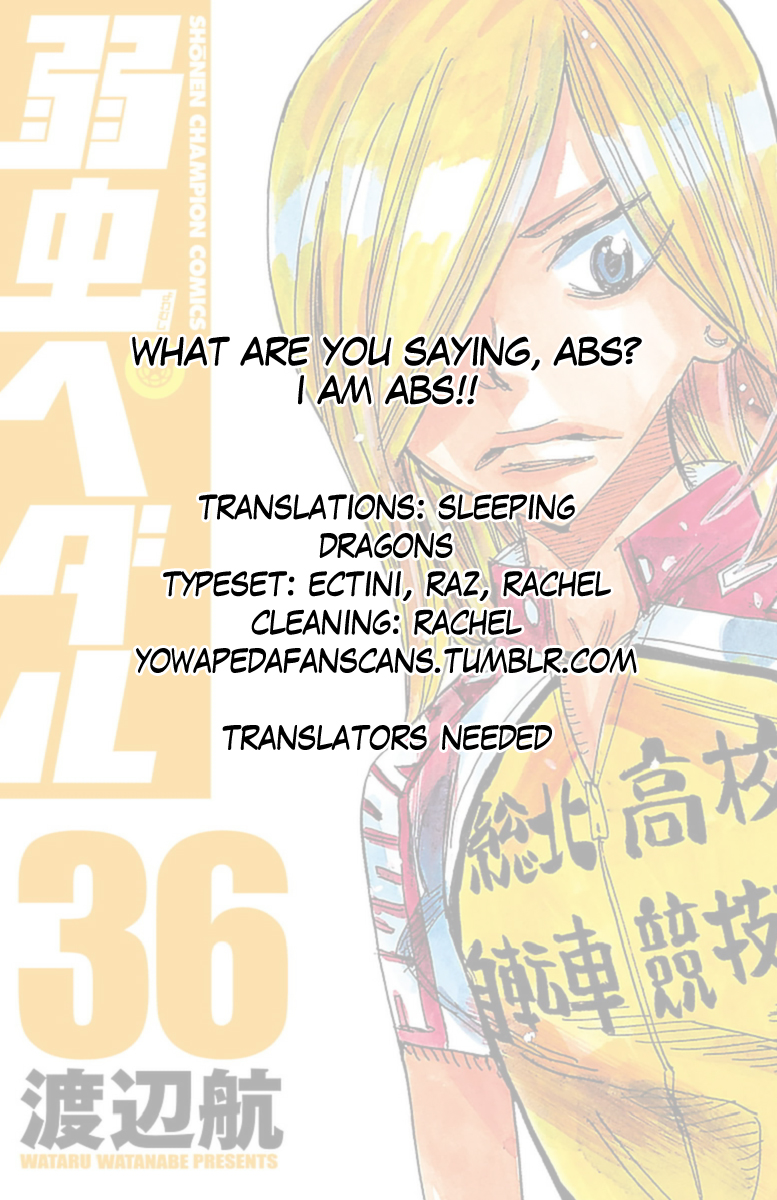 Read Yowamushi Pedal En Manga Online