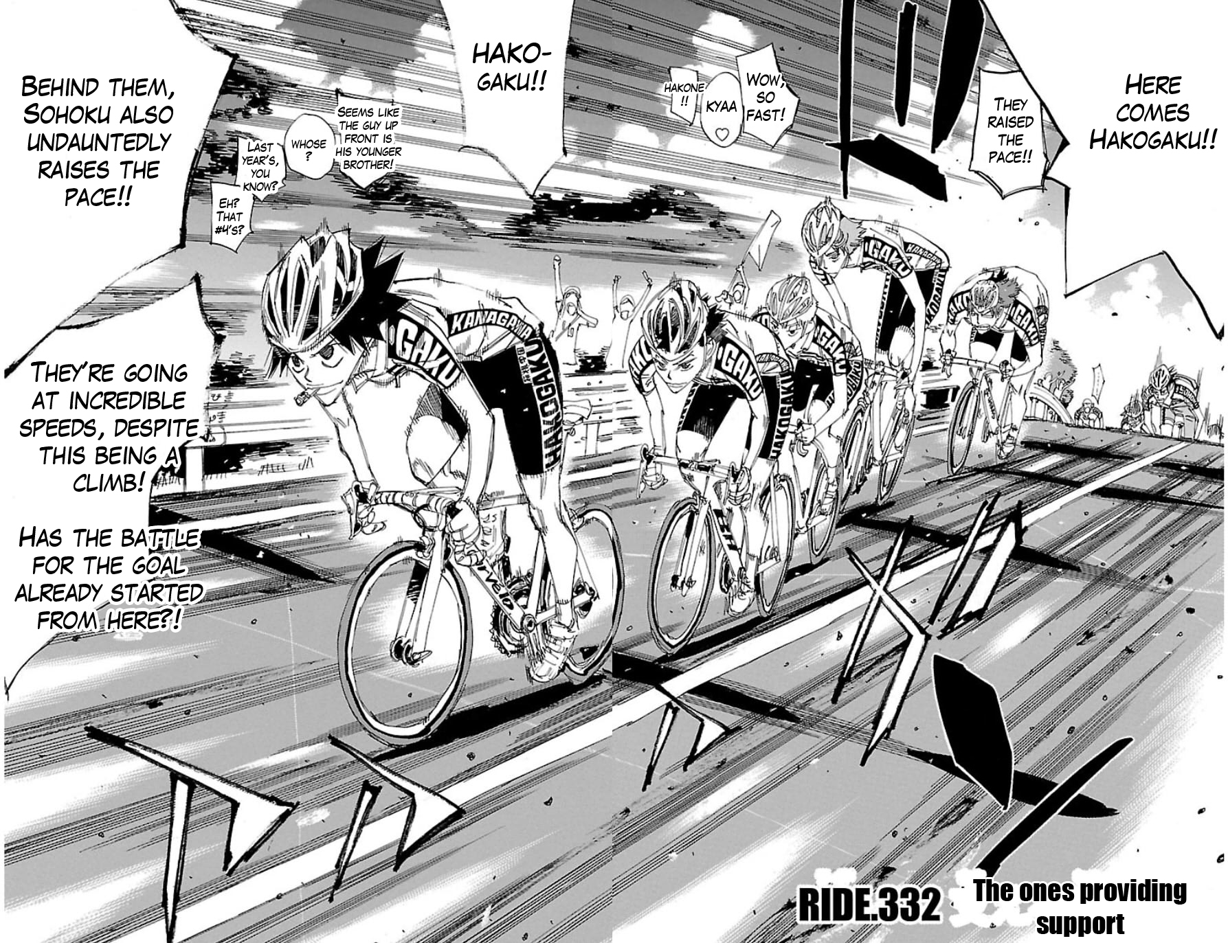 Read Yowamushi Pedal En Manga Online