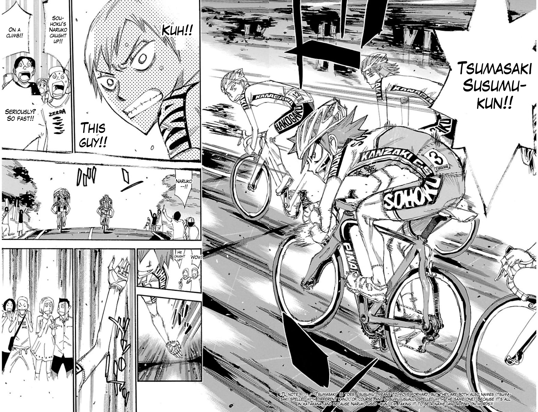 Read Yowamushi Pedal En Manga Online