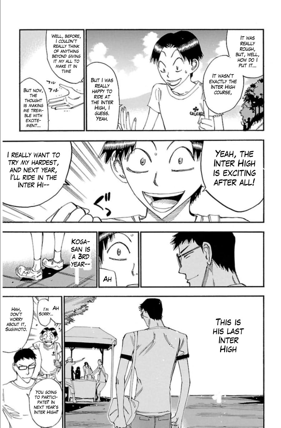 Read Yowamushi Pedal En Manga Online