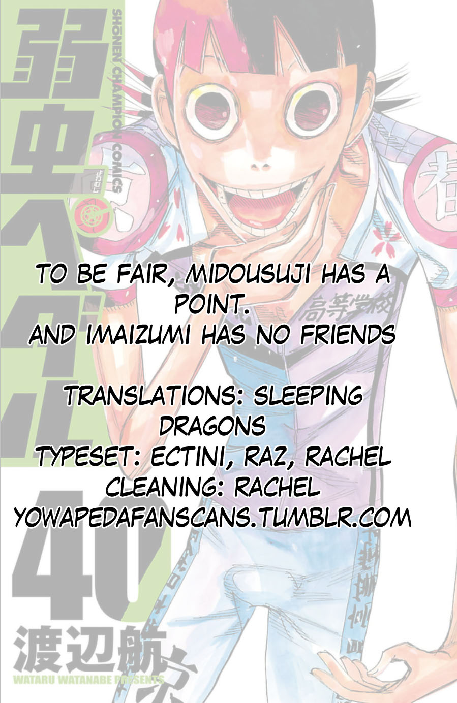 Read Yowamushi Pedal En Manga Online