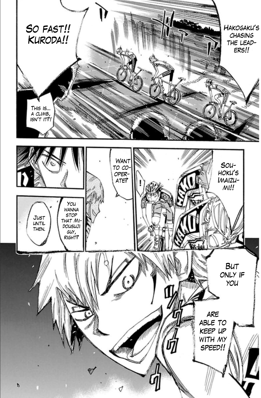 Read Yowamushi Pedal En Manga Online
