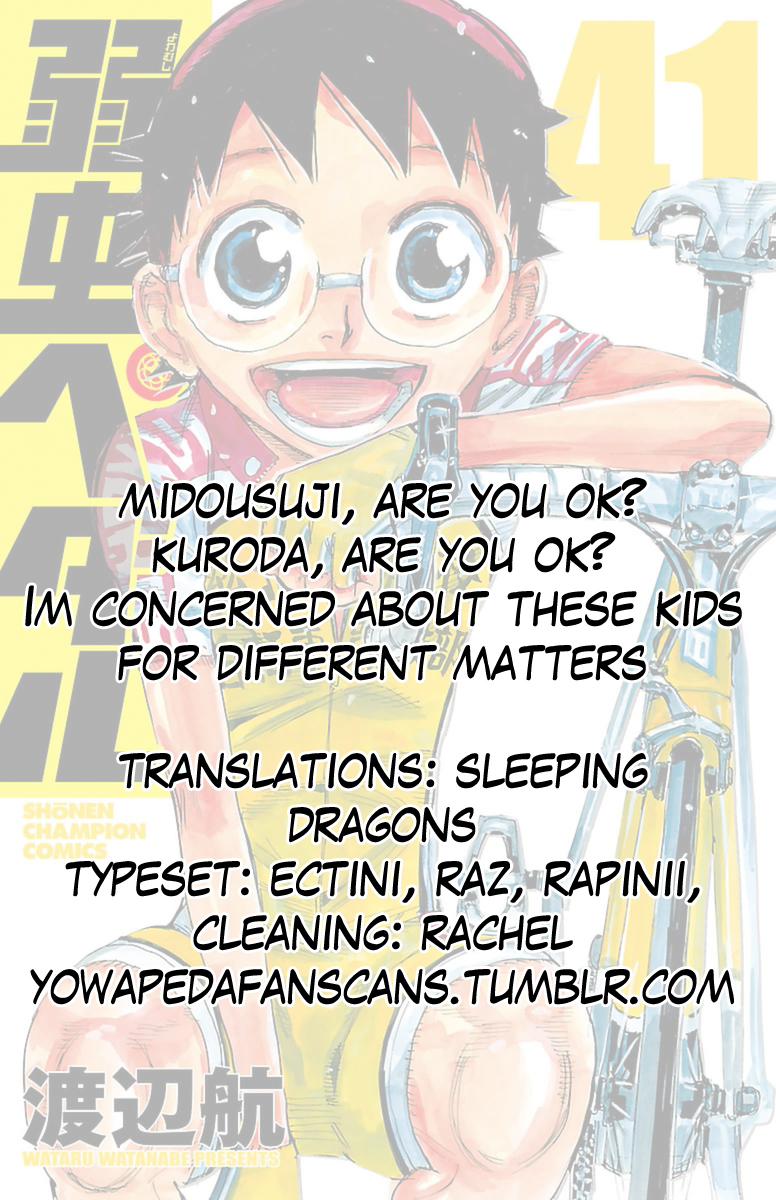 Read Yowamushi Pedal En Manga Online