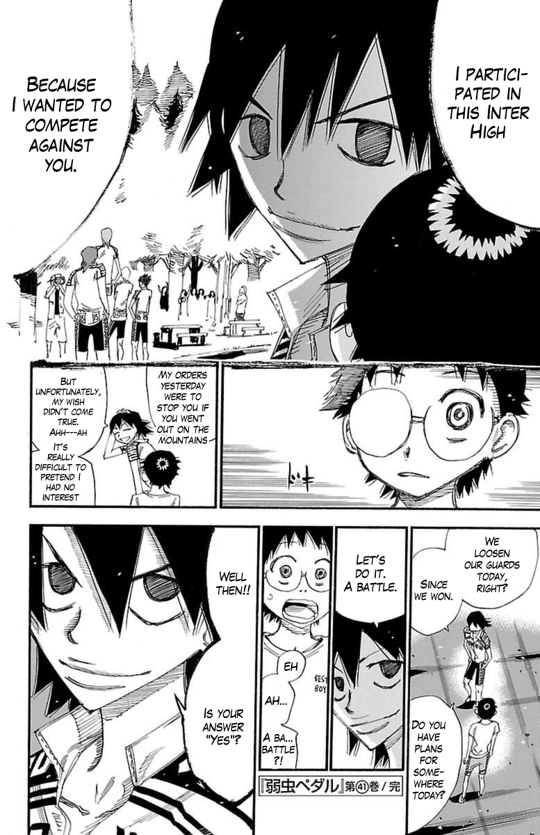 Read Yowamushi Pedal En Manga Online