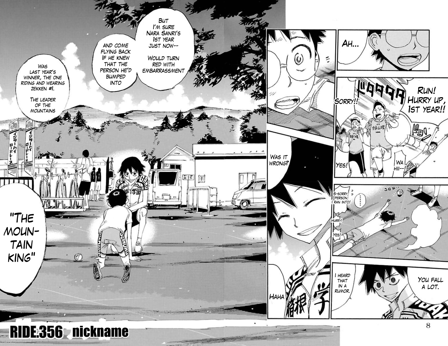 Read Yowamushi Pedal En Manga Online