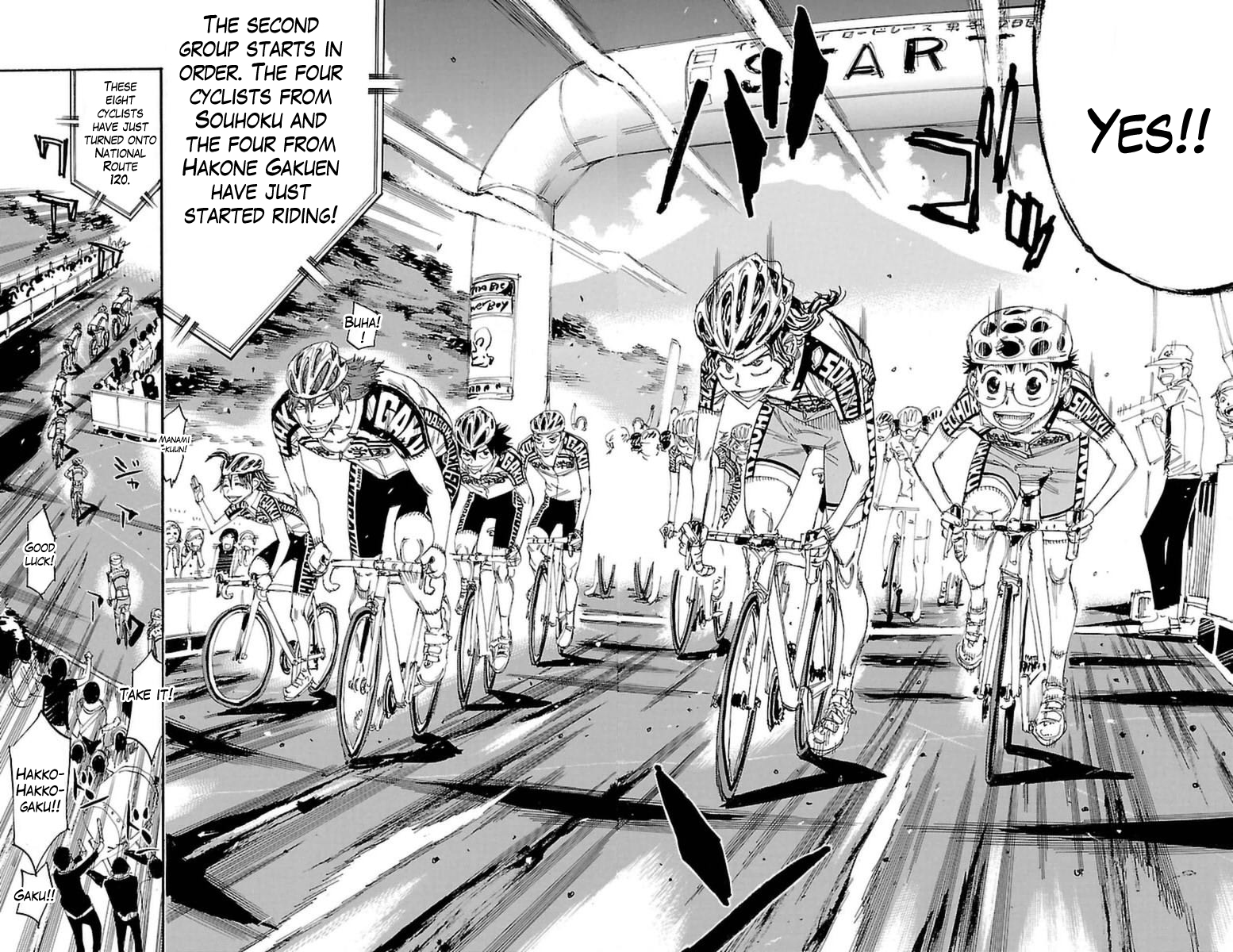 Read Yowamushi Pedal En Manga Online