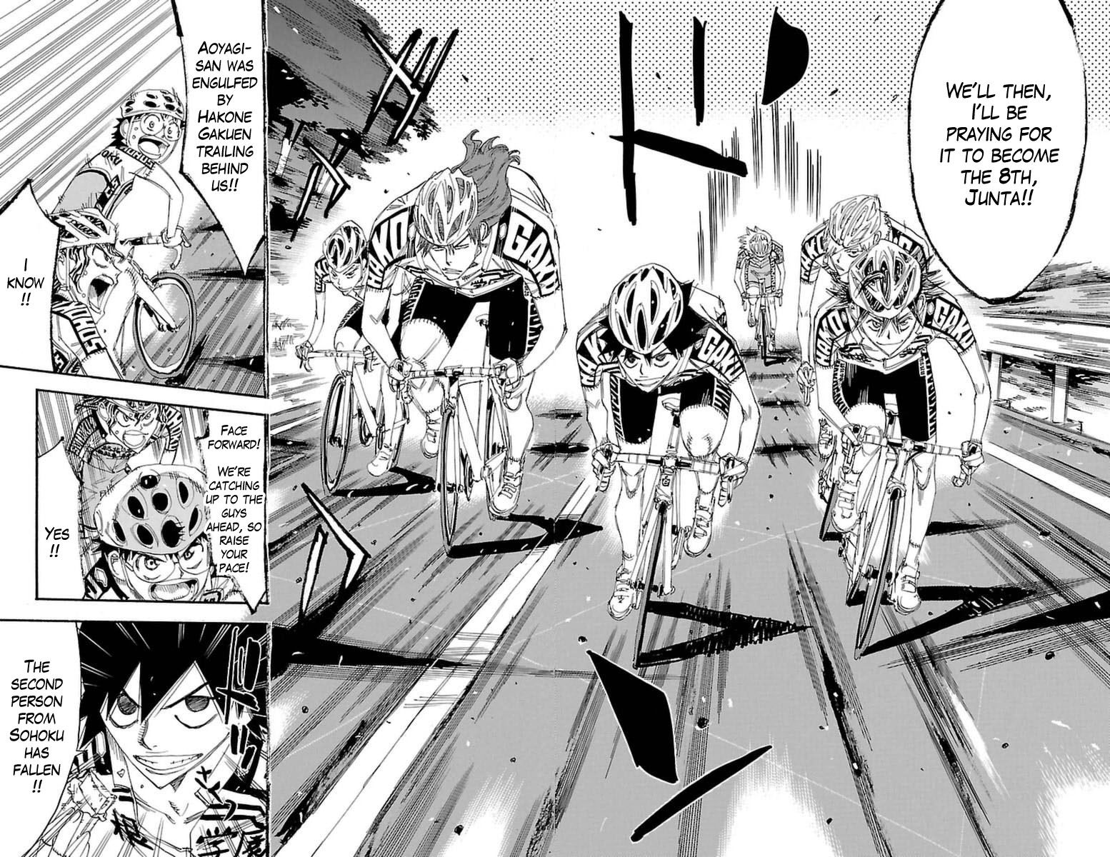 Read Yowamushi Pedal En Manga Online