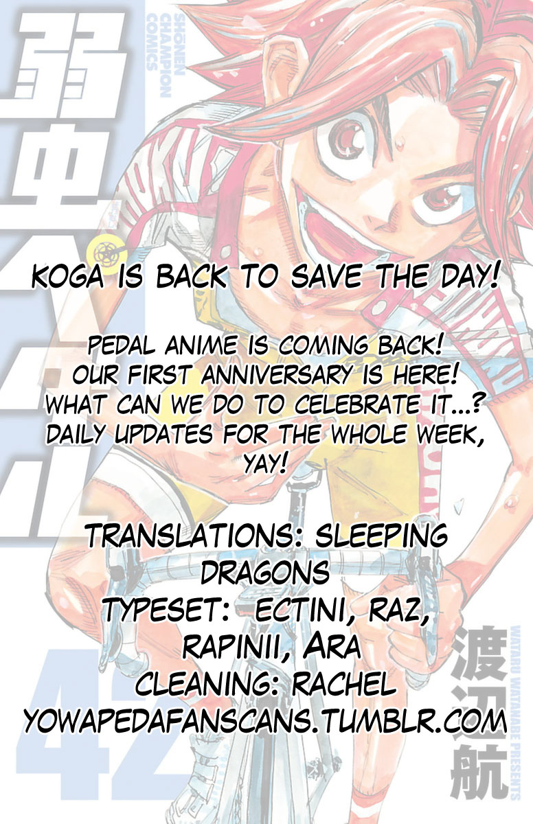Read Yowamushi Pedal En Manga Online
