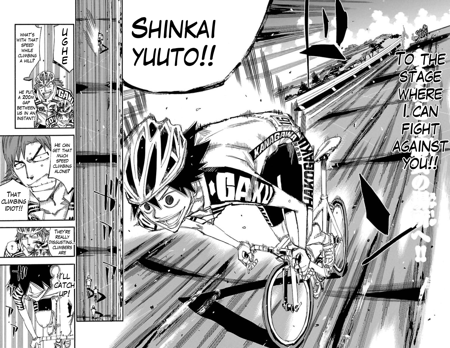 Read Yowamushi Pedal En Manga Online