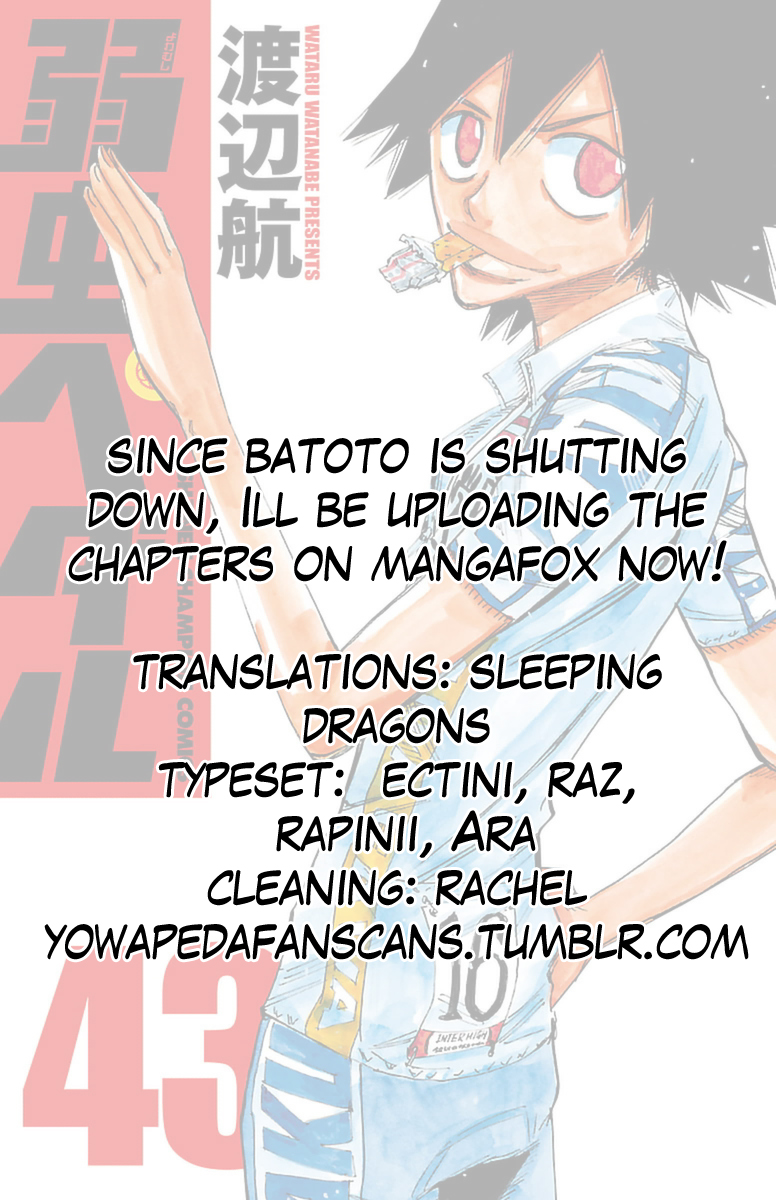 Read Yowamushi Pedal En Manga Online
